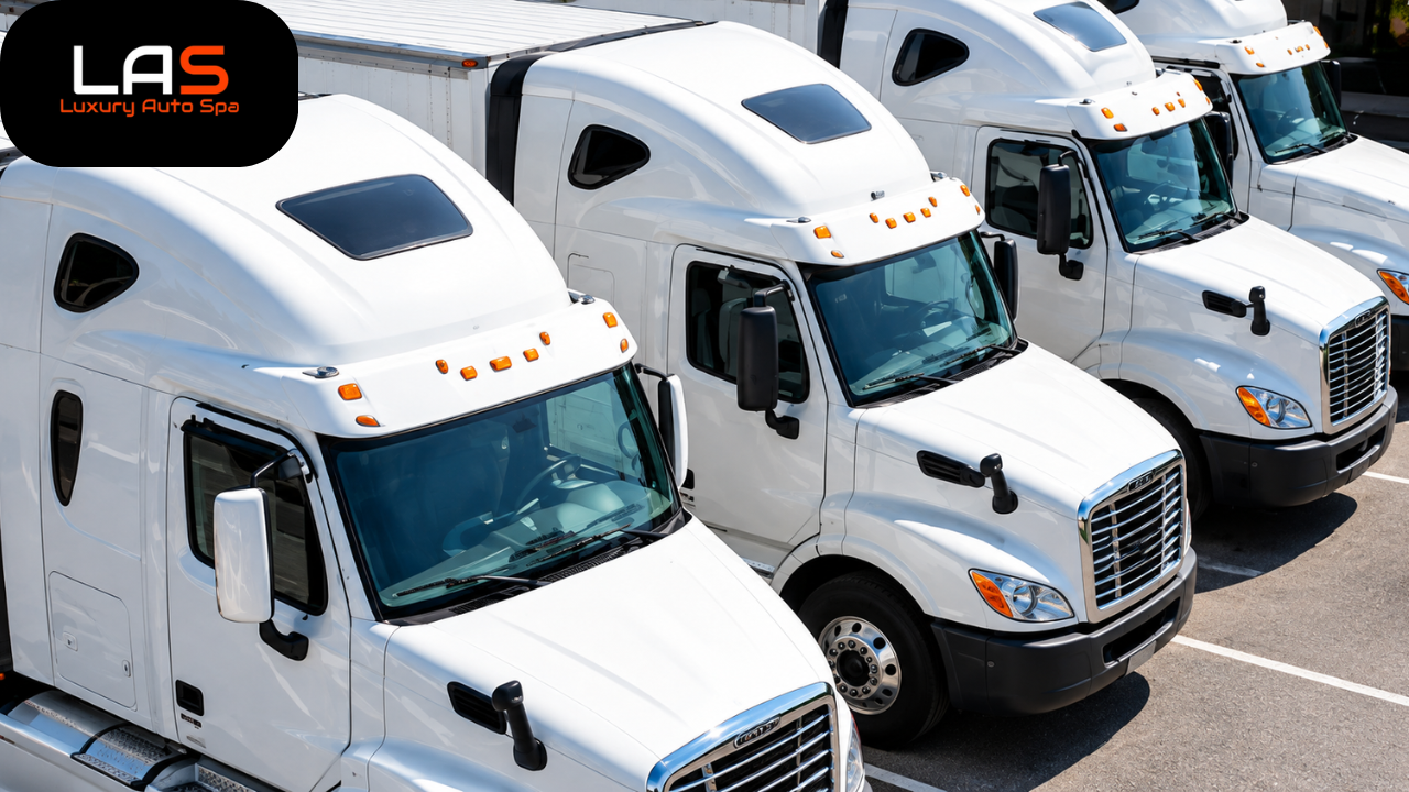 How Our Fleet Detailing Service Helps Companies Save Thousands Annually