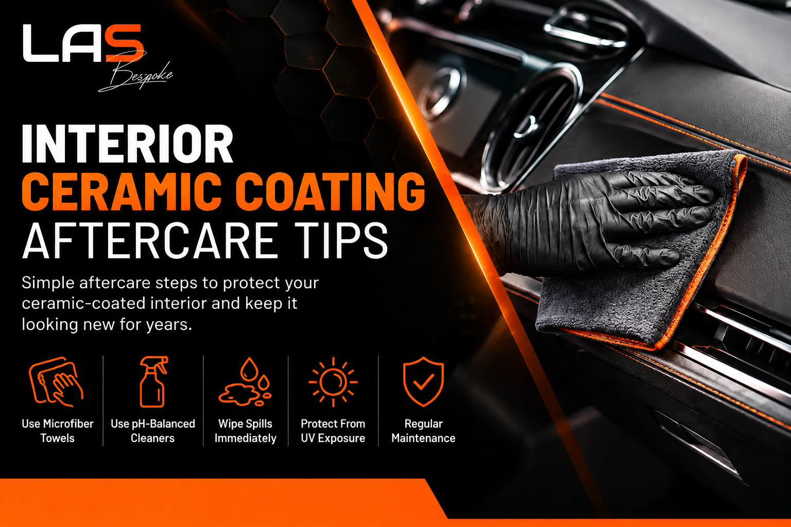 Interior Ceramic Coating After Care Tips