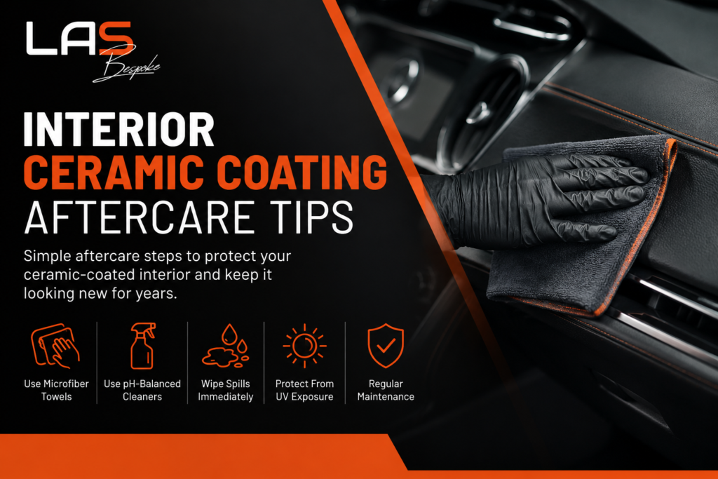 Interior Ceramic Coating Aftercare Tips | Protect Your Car Interior in Surrey BC