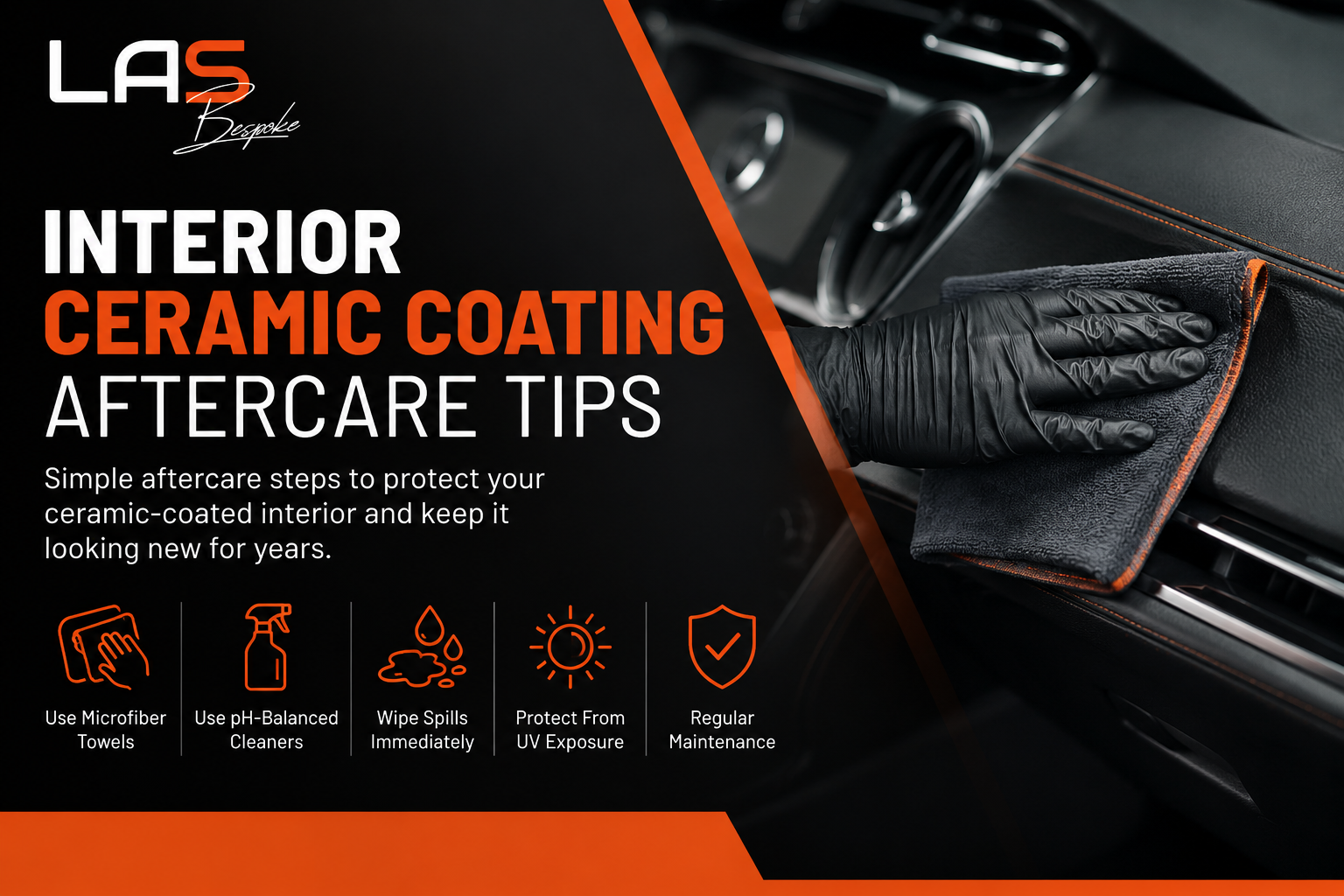 Interior Ceramic Coating Aftercare Tips | Protect Your Car Interior in Surrey BC
