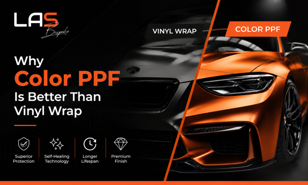 Why Color PPF Is Better Than Vinyl Wrap in Surrey, BC