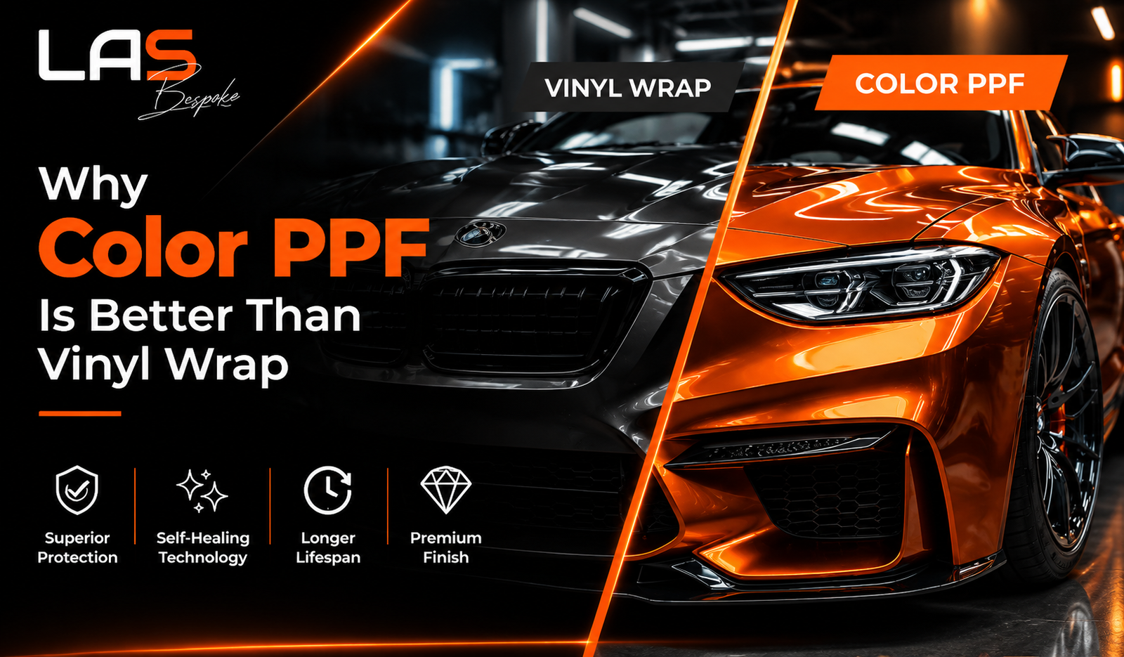 Why Color PPF Is Better Than Vinyl Wrap | Las Bespoke
